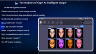 8 analizador facial mega 128GB del cuidado de piel de la cámara 3000 del espectro 3d