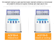 Máquina termostática de la belleza del salón del fabricante del gel del plasma del metal AGF69 con el enfriamiento de la naturaleza