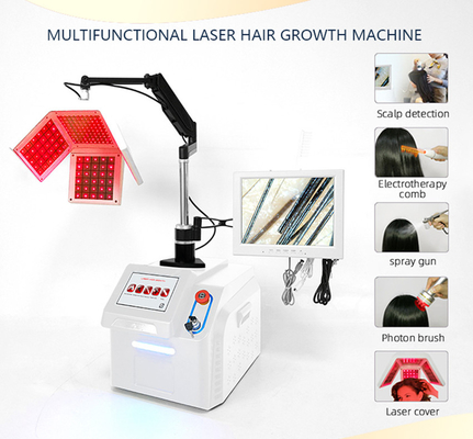máquina terapéutica 50Hz del crecimiento del pelo del laser Nti del crecimiento galvánico del pelo de 650nm
