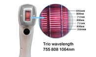 Máquina 1200W 1600W del platino del hielo del laser Israel Laser Hair Removal Soprano del diodo