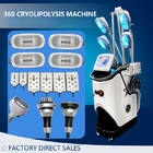 Cavitación gorda 80k de la máquina de Cryolipolysis RF de la máquina de congelación de Coolsculpting 360